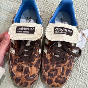 Adidas x Wales Bonner Leopard Samba Sneakers • NWT • Size 8 Men x Size 10 Women